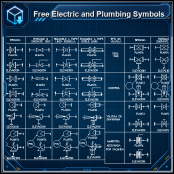 Free Electric and Plumbing Symbols product thumbnail