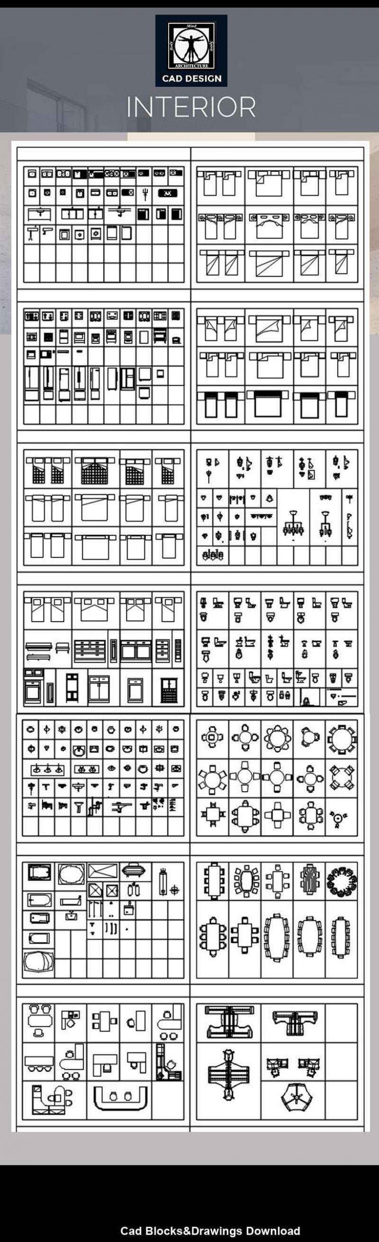 All Interior Design Blocks Bundle 5 - Image 2