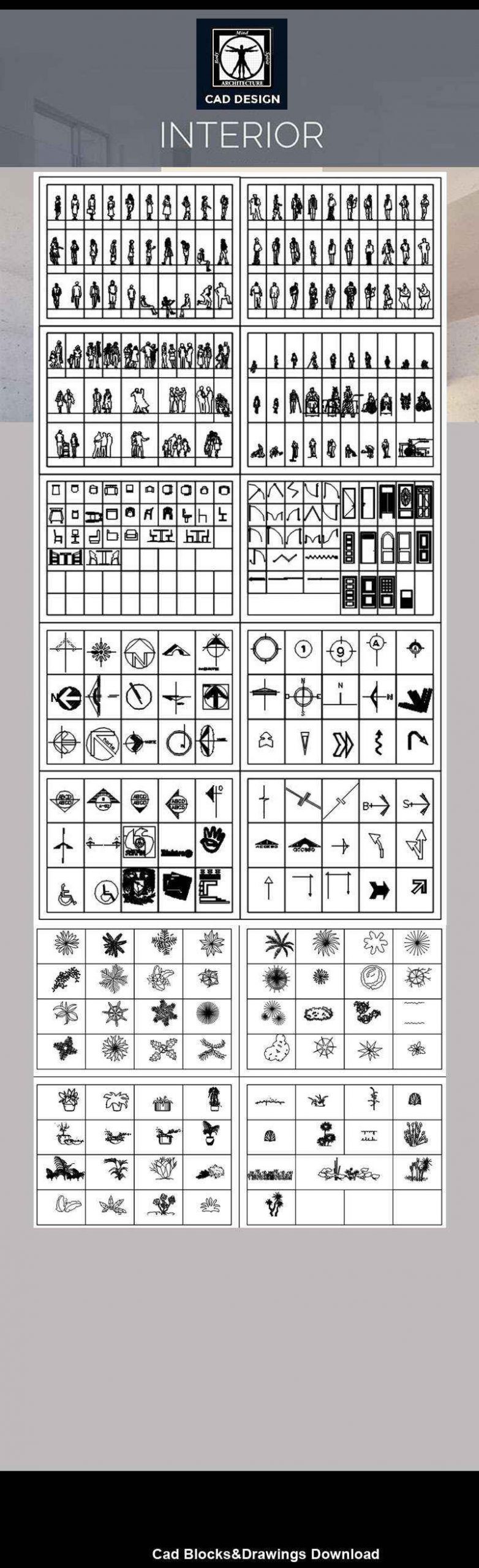 All Interior Design Blocks Bundle 5 - Image 3