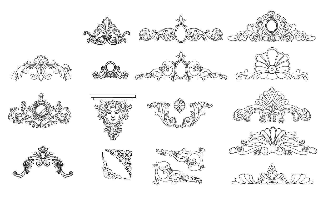Ornamental Parts of Buildings 12 - Image 2