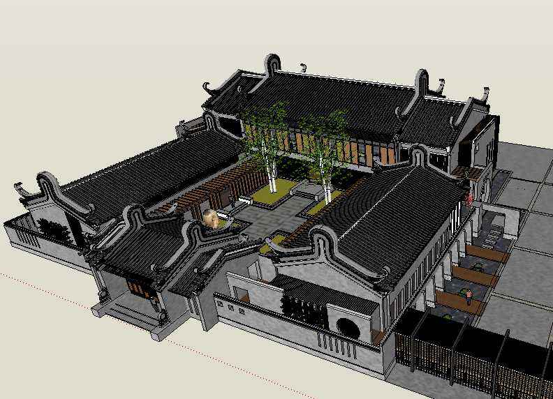 【20 Kinds of Chinese Landscape Sketchup 3D Models】(Best Collections!!) - Image 15