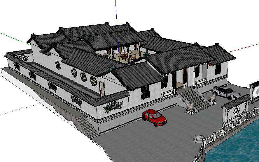 【20 Kinds of Chinese Landscape Sketchup 3D Models】(Best Collections!!) - Image 20