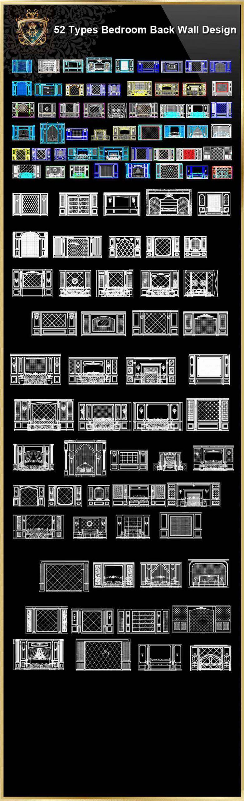 52 Types Bedroom Back Wall Design - Image 3