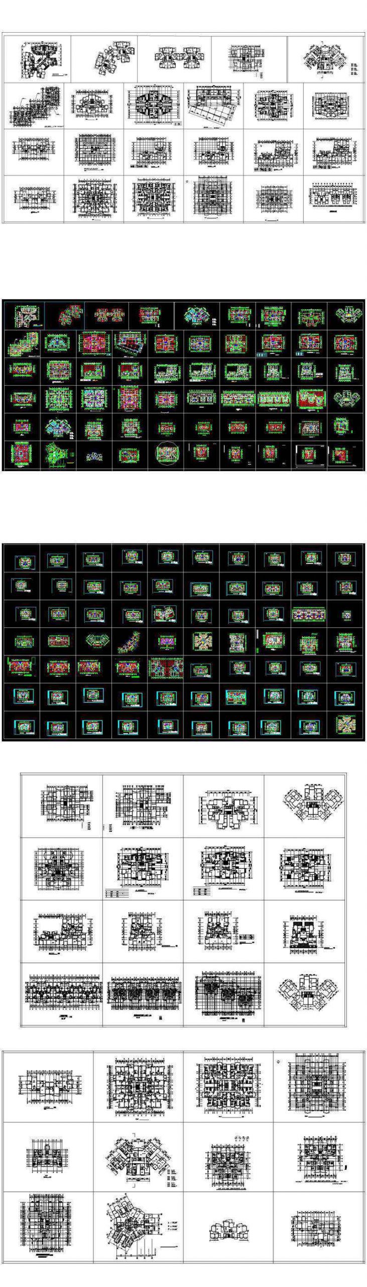 ★【Over 130+ Architecture Layout,Building Plan Design CAD Design,Details Collection】Residential Building Plan@Autocad Blocks,Drawings,CAD Details,Elevation - Image 2