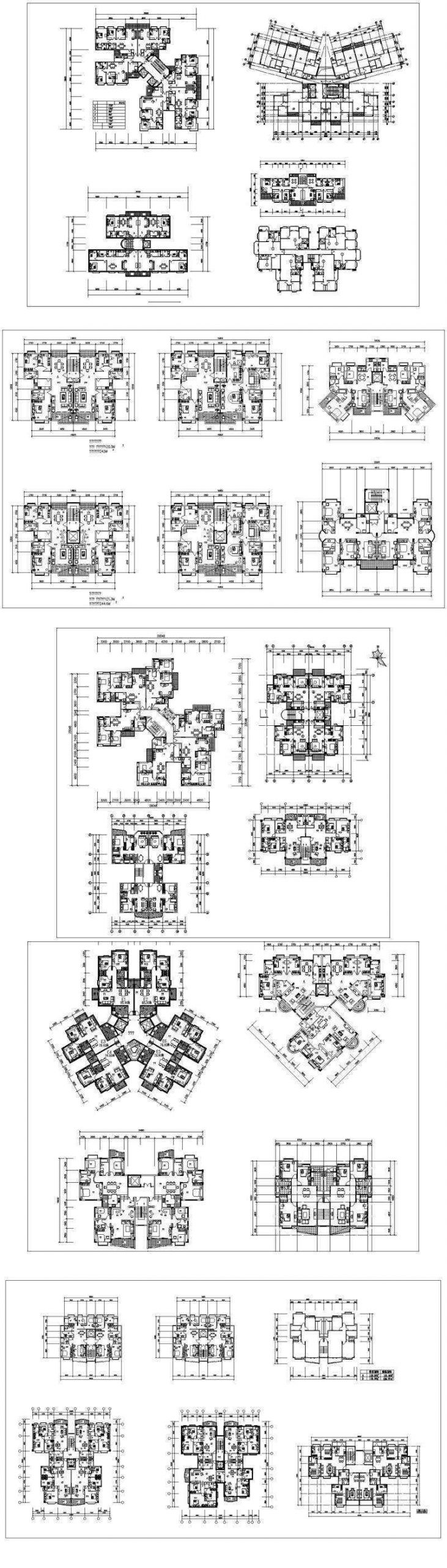 ★【Over 58+ Residential Building Plan,Architecture Layout,Building Plan Design CAD Design,Details Collection】@Autocad Blocks,Drawings,CAD Details,Elevation - Image 2