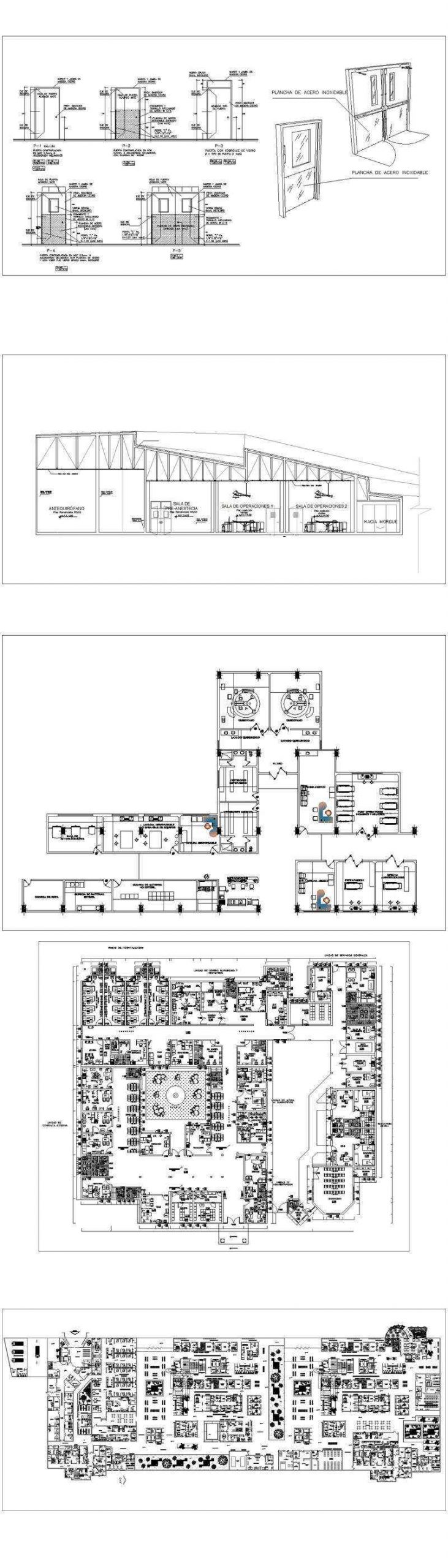 ★【Hospital, Medical equipment, ward equipment, Hospital beds,Hospital design,Treatment room CAD Design Drawings V.2】@Autocad Blocks,Drawings,CAD Details,Elevation - Image 3