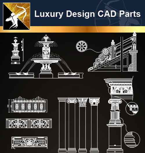 A05 Luxury Design CAD Blocks 3