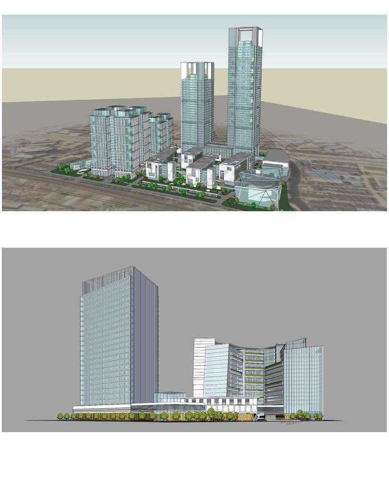 ★Best 20 Types of City,Residential Building Sketchup 3D Models Collection