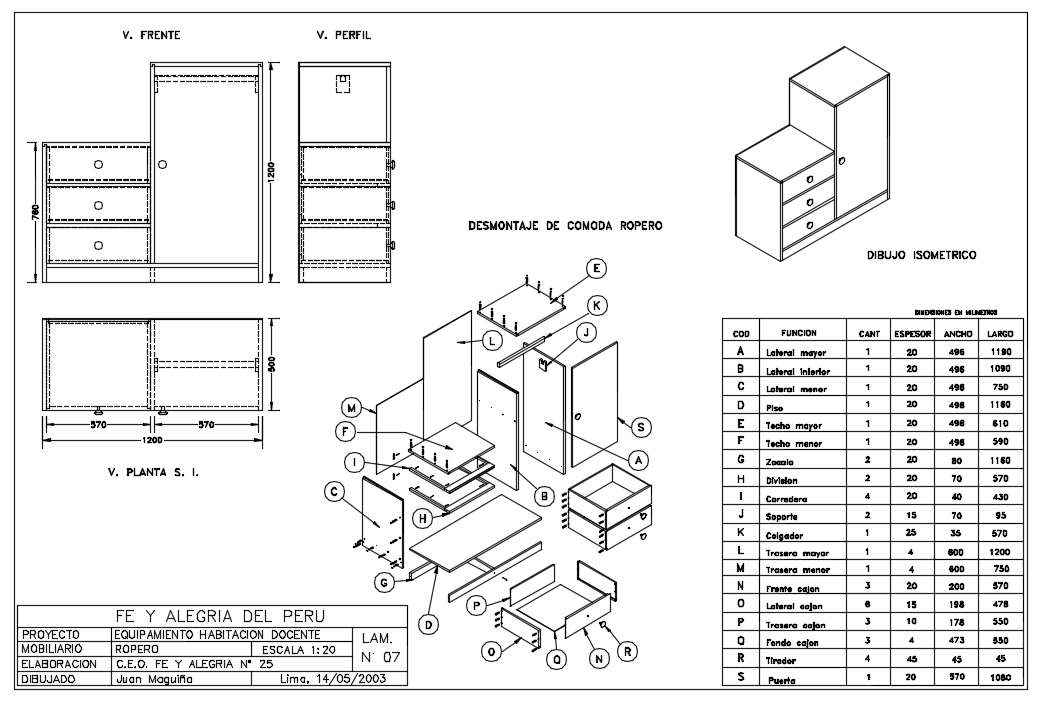 【Architecture CAD Details Collections】Drawers sections detail in autocad dwg files