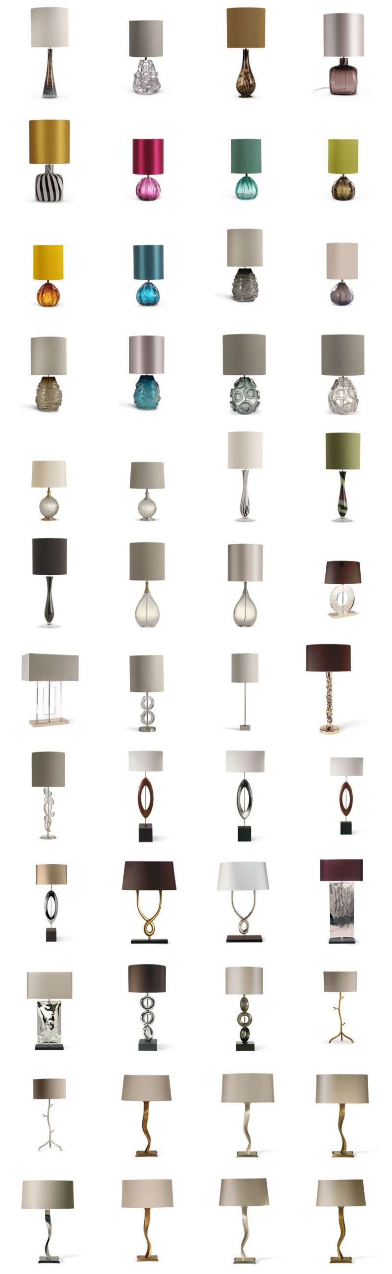 ★【 PSD Interior Design Blocks-All Table_Lamps PSD Blocks Download】 - Image 4
