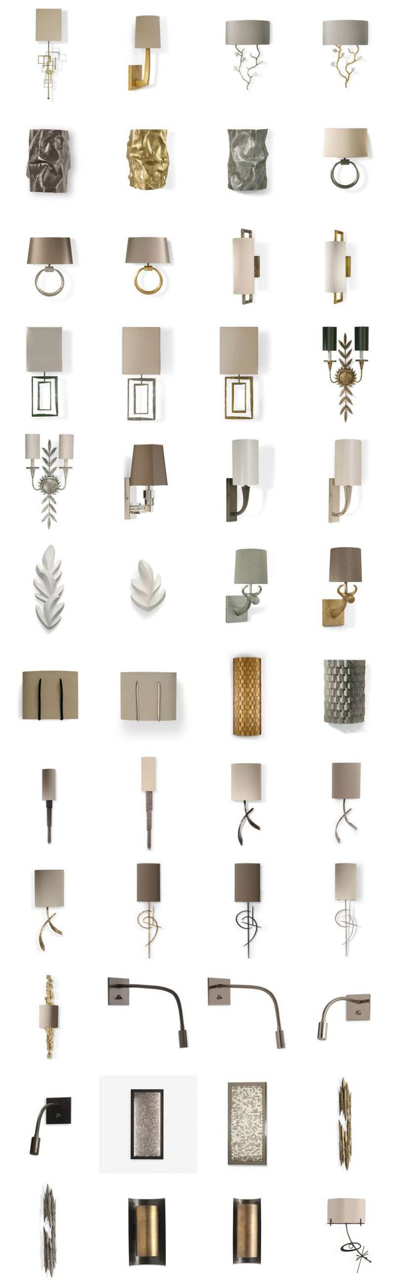 ★【 PSD Interior Design Blocks-All Wall_Lights PSD Blocks Download】 - Image 3