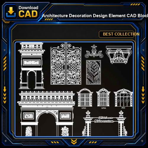 ★【Architecture Decoration Design Element CAD Blocks V.4】@Autocad Decoration Blocks,Drawings,CAD Details,Elevation