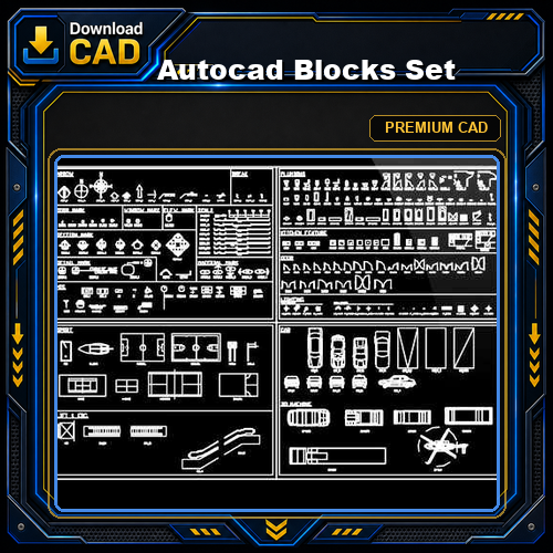 Autocad Blocks Set