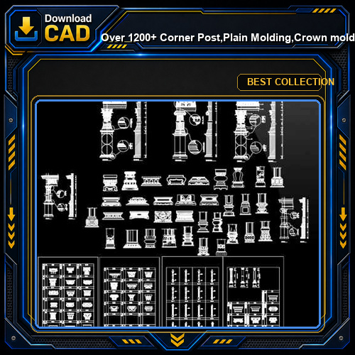 Over 1200+ Corner Post,Plain Molding,Crown molding,Chair-rail,Door Trim,Skirting Board,Decorative Elements
