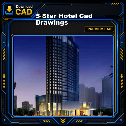 5 Star Hotel Cad Drawings