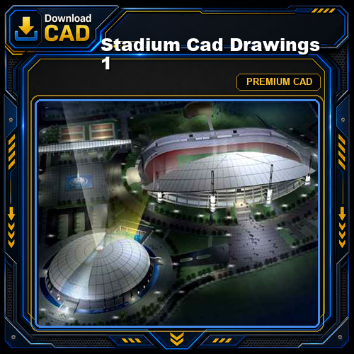 Stadium Cad Drawings 1