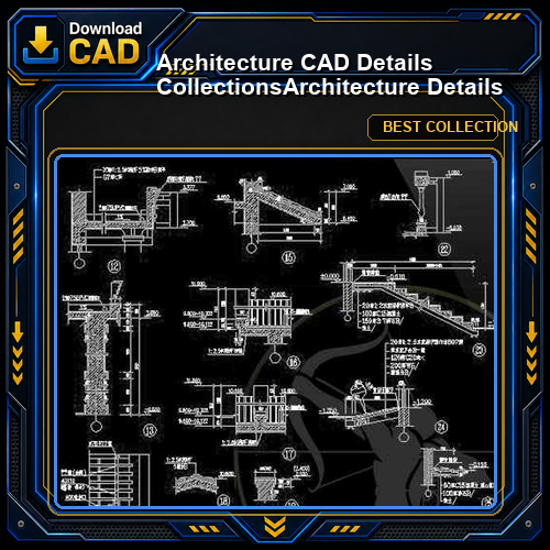【Architecture CAD Details Collections】Architecture Details
