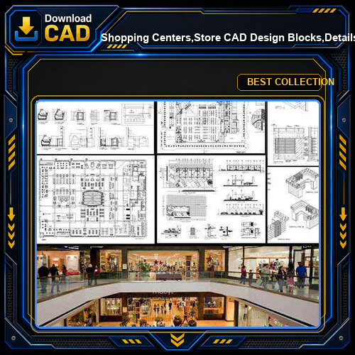 ★【Shopping Centers,Store CAD Design Blocks,Details Bundle】@Shopping centers, department stores, boutiques, clothing stores, women's wear, men's wear, store design-Autocad Blocks,Drawings,CAD Details