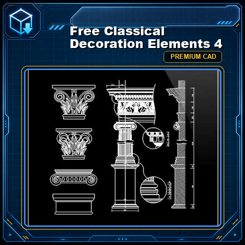 Free Classical Decoration Elements 4