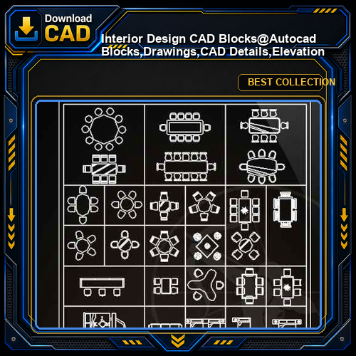 ★【Interior Design CAD Blocks】@Autocad Blocks,Drawings,CAD Details,Elevation