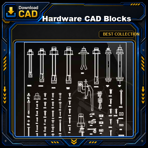 ★【Hardware CAD Blocks】