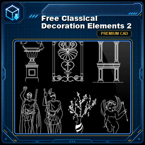 Free Classical Decoration Elements 2