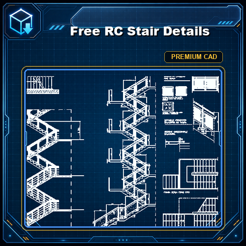 Free RC Stair Details