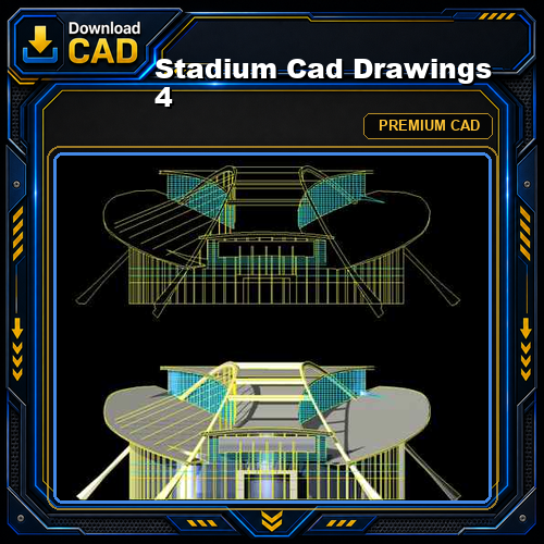 Stadium Cad Drawings 4