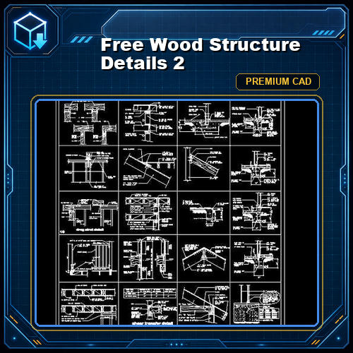 Free Wood Structure Details 2