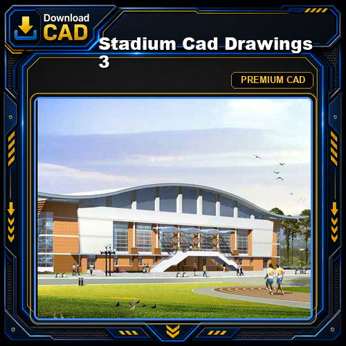 Stadium Cad Drawings 3