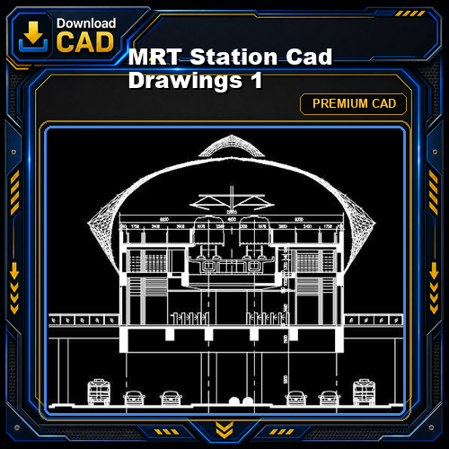 MRT Station Cad Drawings 1