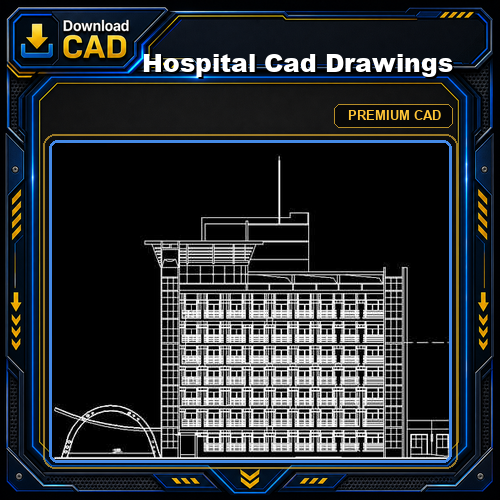 Hospital Cad Drawings