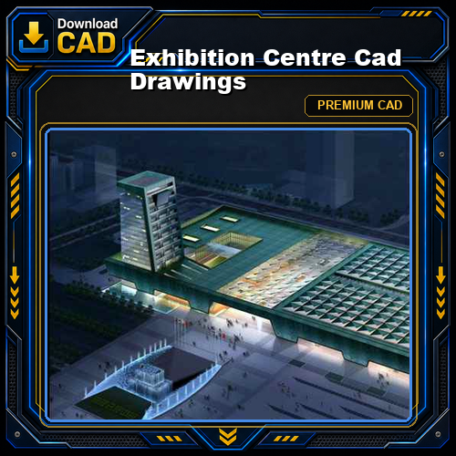 Exhibition Centre Cad Drawings