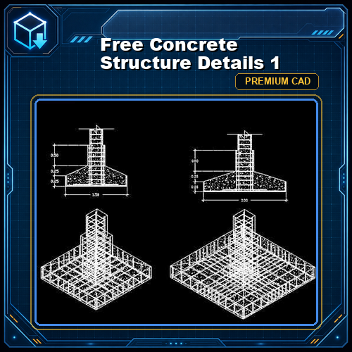 Free Concrete Structure Details  1