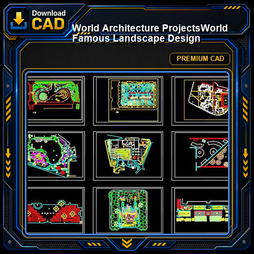 💎【World Architecture Projects】World Famous Landscape Design
