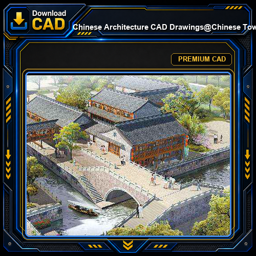 ★【Chinese Architecture CAD Drawings】@Chinese Tower Drawings,CAD Details,Elevation