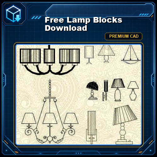 Free Lamp Blocks Download