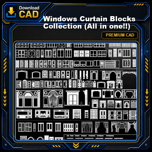Windows Curtain Blocks Collection (All in one!!)