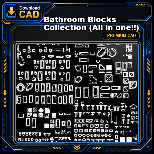 Bathroom Blocks Collection (All in one!!)