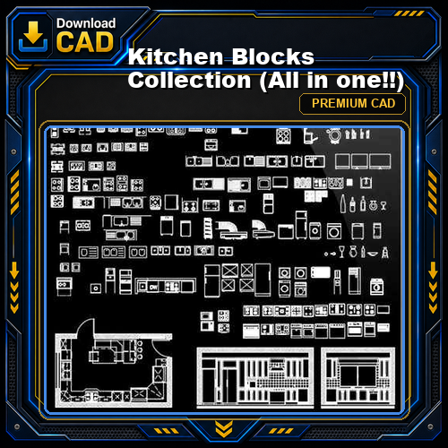 Kitchen Blocks Collection (All in one!!)