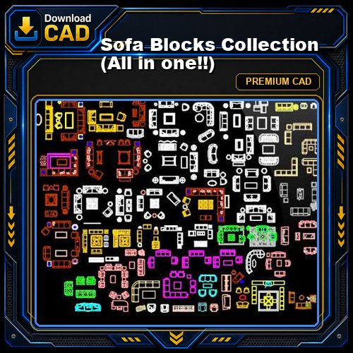 Sofa Blocks Collection (All in one!!)