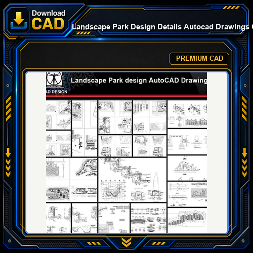 ★【Landscape Park Design Details Autocad Drawings Collections】All kinds of Landscape Details CAD Drawings