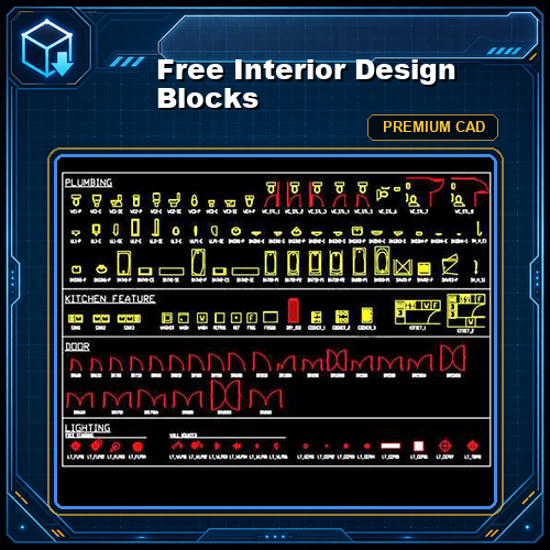 Free Interior Design Blocks