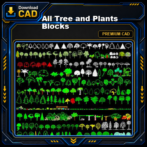 All Tree and Plants Blocks