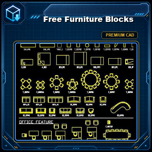 Free Furniture Blocks