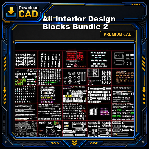 All Interior Design Blocks Bundle 2