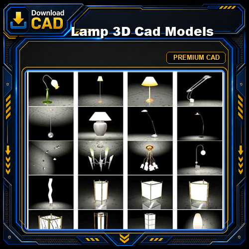 Lamp 3D Cad Models