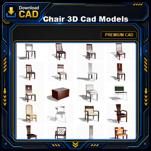 Chair 3D Cad Models
