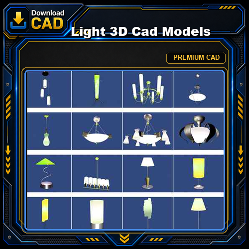 Light 3D Cad Models