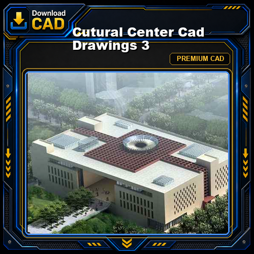 Cutural Center Cad Drawings 3